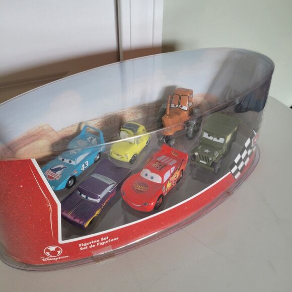 Disney Cars Radiator Springs Vehicle Figurine Set Original NIB set of 6 - Picture 3 of 4